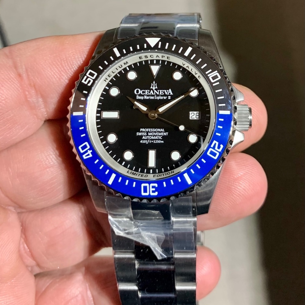 Oceaneva Deep Marine Explorer II Watch Automatic